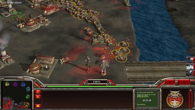 Command Conquer Generals Zero Hour 1 vs 7 China Tank Compstomp смотреть онлайн