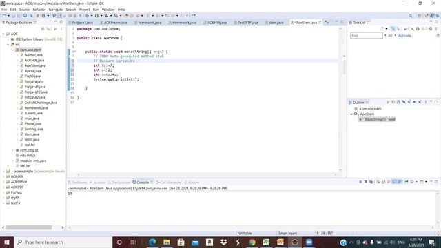 Java Level 1 Class 02 Class Video смотреть онлайн