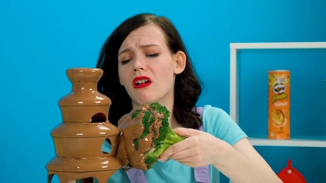 ШОКОЛАДНОЕ ФОНДЮ ЧЕЛЛЕНДЖ от RaPaPa Challenge