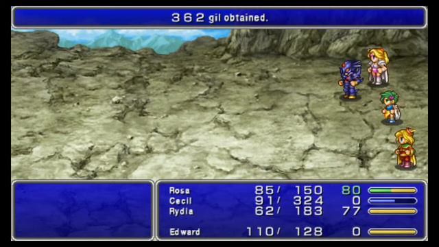 Let's Play Final Fantasy IV Complete Collection Episode 7 Edward's Determination and Meeting Yang смотреть онлайн