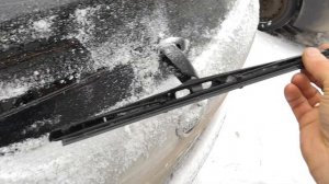 Замена резинки на штатном дворнике 5ой двери Nissan Qashqai J10 рестаил