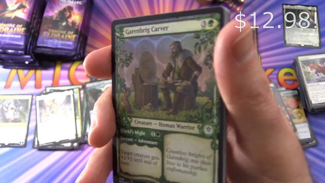 Throne of Eldraine Booster Box - NICE PULLS! смотреть онлайн