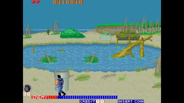 Cabal 1988 Retro Arcade Game MAME смотреть онлайн