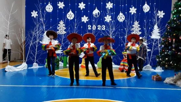 Новогоднее представление 6 класса