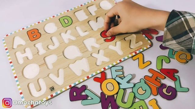 Omocha Toys - Puzzle Sticker My ABC Huruf Besar #2 смотреть онлайн