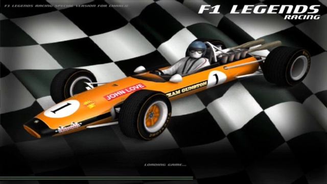 F1 Legends Racing - small game project made with 3Drad - menu loader test смотреть онлайн