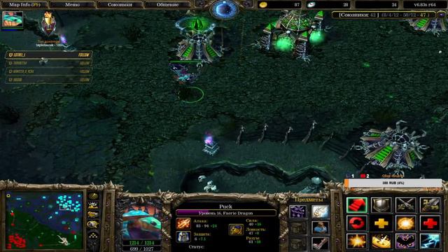ManyRich | iCCup.com | Warcraft III: The Frozen Throne | DotA1 смотреть онлайн