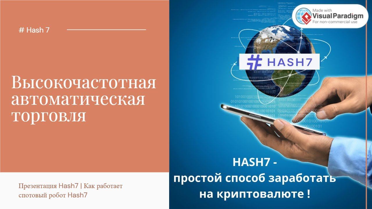Презентация Hash7 | Как работает спотовый робот Hash7 |Высокочастотная автоматическая торговля смотреть онлайн