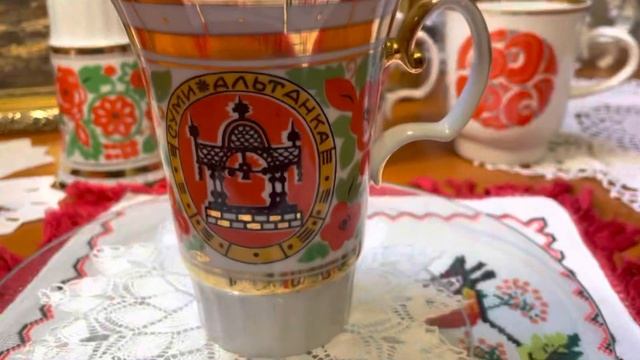 Сумський фарфоровий завод. Мої чашки «велетні» даного підприємства . смотреть онлайн