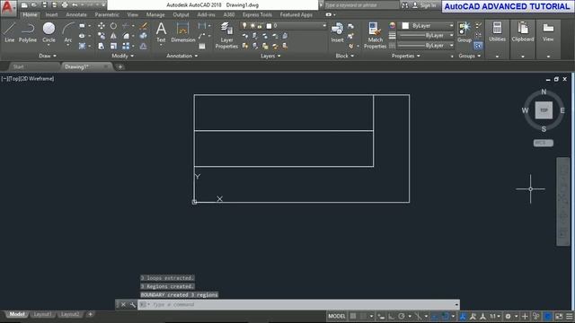 #AutoCAD TUTORIAL 2018 2D TO 3D CONVERSION TUTORIAL смотреть онлайн