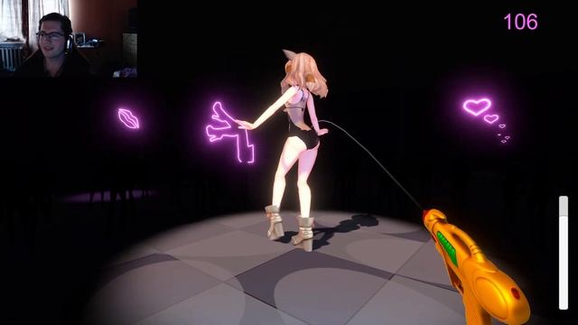 Clean Shave Rick Playing Weeb Steam Games (Wet Girl)