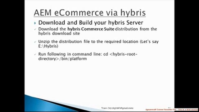 Ecommerce implementation & Integration in AEM смотреть онлайн
