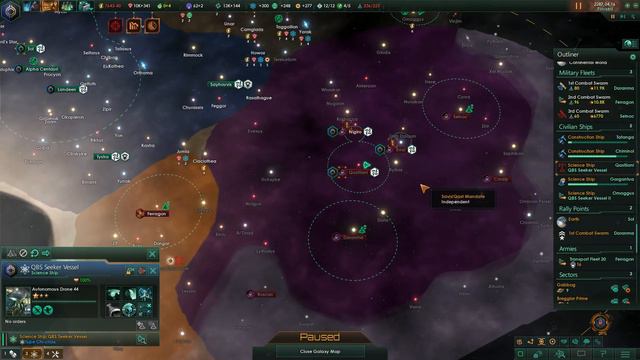Let's Play Stellaris: Synthetic Dawn - Robotic "Pacifists" - #14 смотреть онлайн