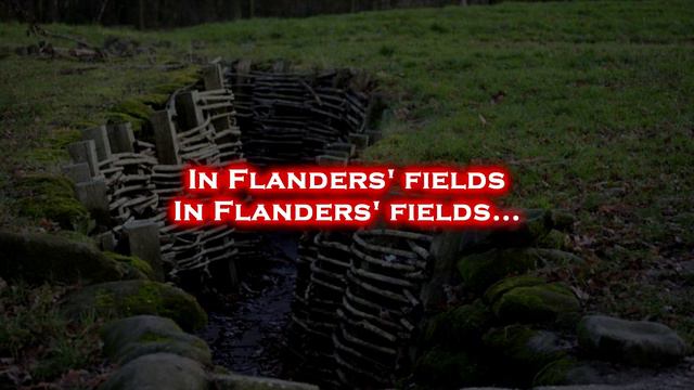 Sabaton - In flanders fields (English Lyrics) смотреть онлайн