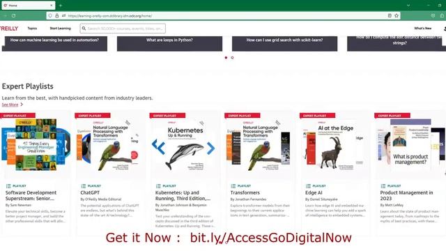 Go Digital O'Reilly eBooks and Courses смотреть онлайн