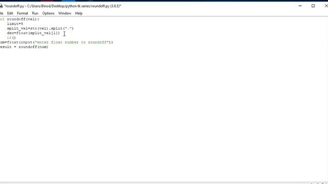 Python Examples: 1 Roundoff the one decimal place смотреть онлайн