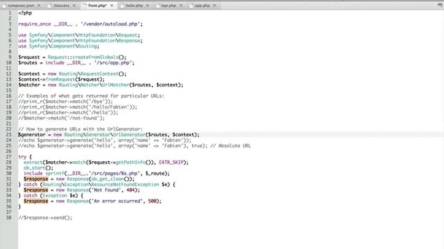 83. How to use the routing component to generate URLs based on route name смотреть онлайн