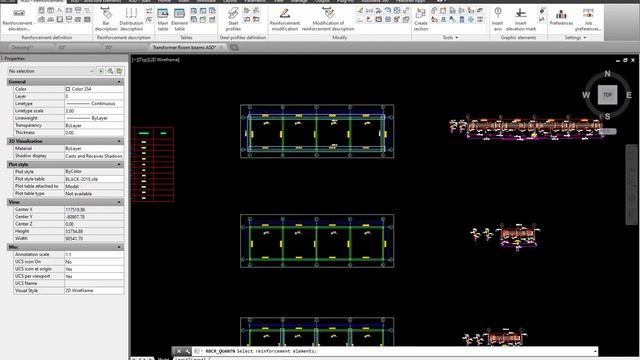 ASD " AUTOCAD STRUCTURAL DETAILING " TOOLS PANEL VID NO. 11 смотреть онлайн