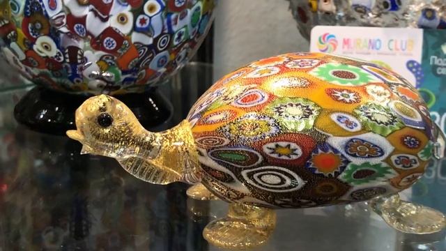 Фигурка черепахи из Муранского стекла: WWW.MURANO-CLUB.BIZ смотреть онлайн