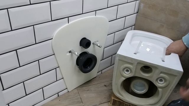 МОНТАЖ ПОДВЕСНОГО УНИТАЗА .УСТАНОВКА УНИТАЗА НА ИНСТАЛЛЯЦИЮ . смотреть онлайн