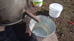 Перетопка воска в паровой воскотопке! Как получить воск