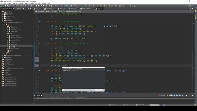 Dialogues - How to Make a 2D Game in Java #15 смотреть онлайн