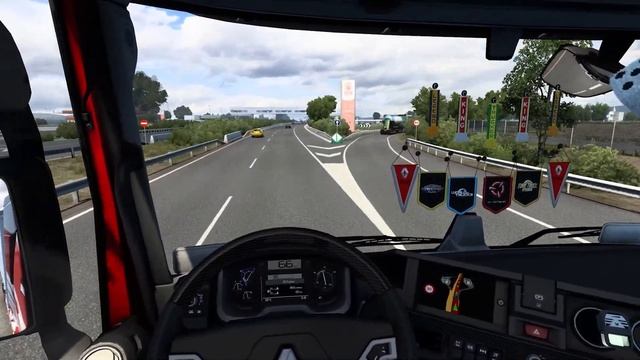 Through Iberia in the new Renault T Range - ETS2 смотреть онлайн
