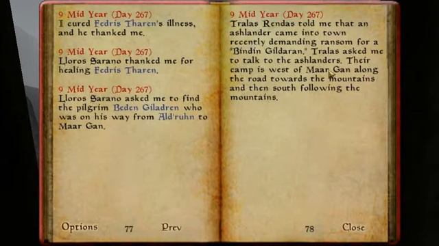 Morrowind Find Beden Giladren смотреть онлайн