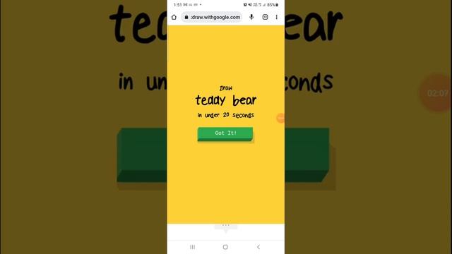 Quick draw with Google- Let's try смотреть онлайн
