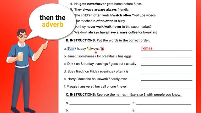 Clase 05 - Adverbs of Frequency - Exercises смотреть онлайн
