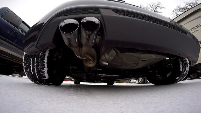 Chevy Sonic RS W/ Borla exhaust 27 degree cold start смотреть онлайн