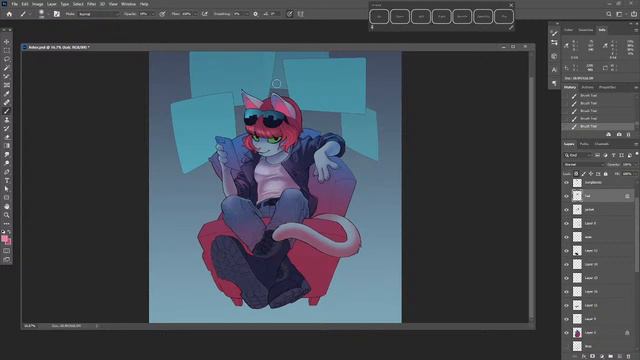 Lackadaisy Art Stream смотреть онлайн