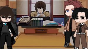 ||Реакция Оды,Дазая,Анго на будующее||  2/3