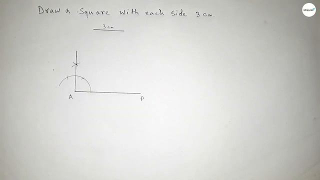 How to draw a square with each side 3 cm.shsirclasses. смотреть онлайн