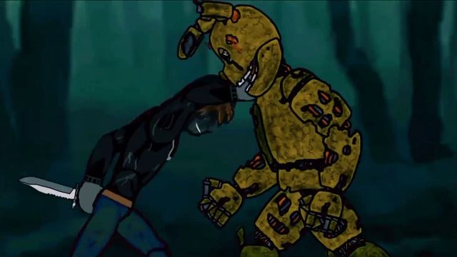 Ticci Toby and Eyeless Jack vs Springtrap (William Afton)(АТ2) /рисуем мультфильмы 2/ смотреть онлайн