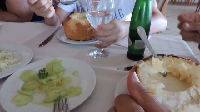 Венгрия. Суп в хлебушке