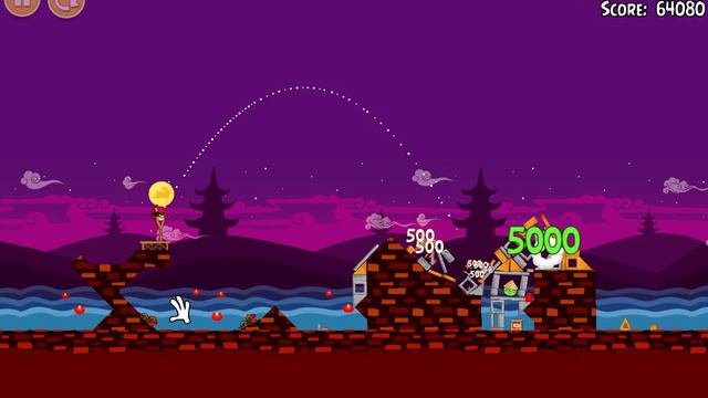 Angry Birds: Seasons. Mooncake Festival (level 1-9) 3 stars Прохождение от SAFa смотреть онлайн