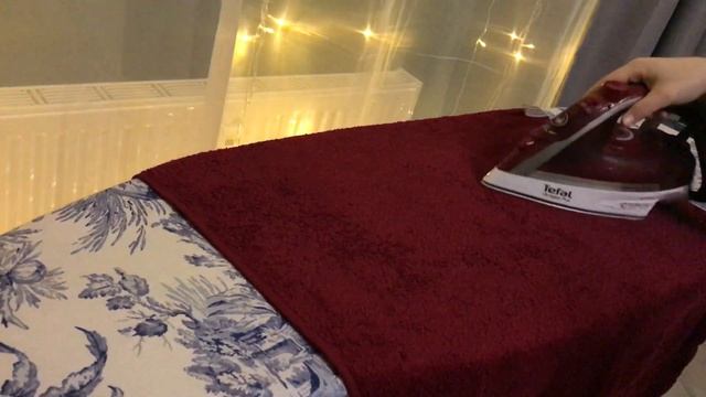 АСМР Глажка и складывание белья/ ASMR Ironing and folding смотреть онлайн