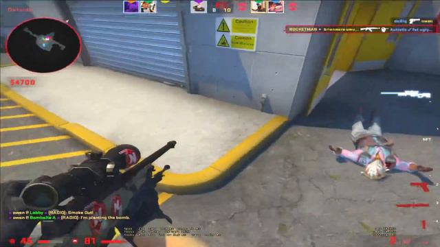 Вот как надо стрелять с AWP