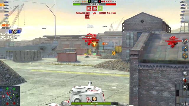 Cromwell B & KV-1S & VK 28.01 - World of Tanks Blitz смотреть онлайн