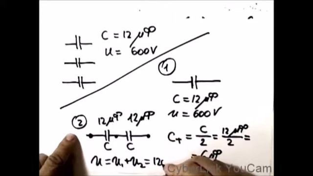 Физика. Электричество .Конденсаторы. Задача 3 смотреть онлайн