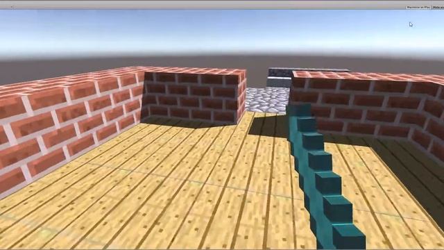 Unity 3D Minecraft game type Update 1 смотреть онлайн