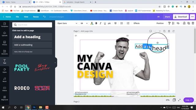 How to Create Instagram Carousel in Canva | Step by Step Guide for Carousel Design | Vikas Roy смотреть онлайн