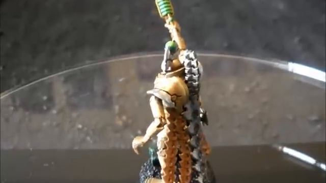 Necron Overlord & Imotekh the Stormlord Painted смотреть онлайн