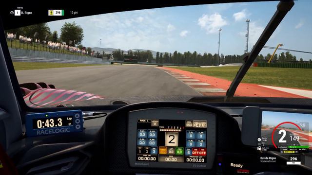 Assetto Corsa Competizione 1.9.5 2023 11 30 1.35.6 Ferrari 296 dd1 cs3 смотреть онлайн