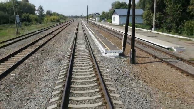 Проезжаем станцию Нижнедевицк, едем в Воронеж. смотреть онлайн