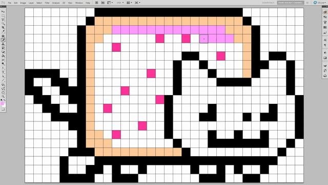 How to Draw Nyan Cat - Drawing Kawaii Cat Step By Step Tutorial смотреть онлайн
