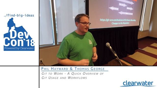 Git to Work: A quick overview of git usage and workflows - Phil Hayward and Thomas George смотреть онлайн