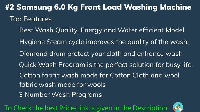Best Front Load Washing Machine India 2021(Hindi)|Best Budget Washing Machine|Best Front Load Washe