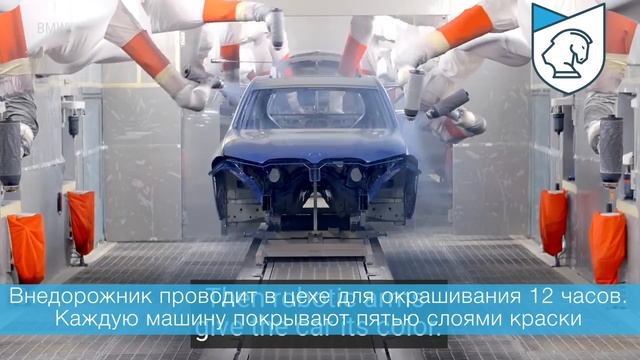 Как на заводе BMW в Южной Каролине роботы собирают авто смотреть онлайн